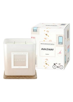 AVA &amp; MAY Świeca zapachowa "White Chocolate" - 450 g ze sklepu Limango Polska w kategorii Świece i dyfuzory - zdjęcie 189325836