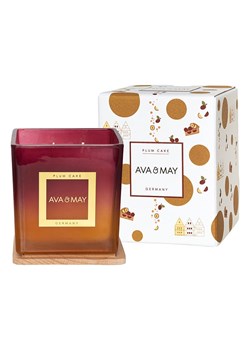 AVA &amp; MAY Świeca zapachowa "Plum Cake" - 450 g ze sklepu Limango Polska w kategorii Świece i dyfuzory - zdjęcie 189325848