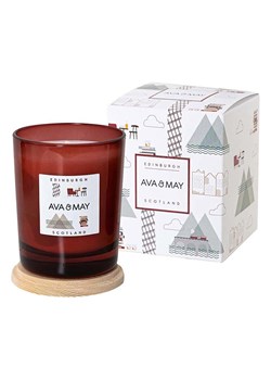 AVA &amp; MAY Świeca zapachowa "Edinburgh" - 180 g ze sklepu Limango Polska w kategorii Świece i dyfuzory - zdjęcie 189325987