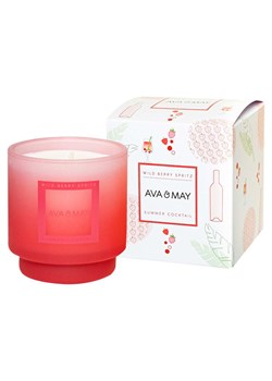 AVA &amp; MAY Świeca zapachowa "Wild Berry Spritz" - 200 g ze sklepu Limango Polska w kategorii Świece i dyfuzory - zdjęcie 189326165
