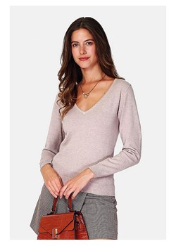 William de Faye Sweter w kolorze beżowym ze sklepu Limango Polska w kategorii Swetry damskie - zdjęcie 189326358