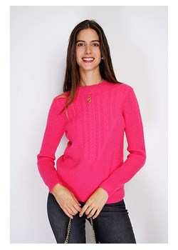 William de Faye Sweter w kolorze różowym ze sklepu Limango Polska w kategorii Swetry damskie - zdjęcie 189326436