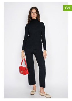 William de Faye 2-częściowy zestaw w kolorze czarnym ze sklepu Limango Polska w kategorii Swetry damskie - zdjęcie 189326557