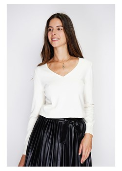William de Faye Sweter w kolorze białym ze sklepu Limango Polska w kategorii Swetry damskie - zdjęcie 189326657