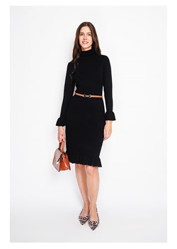 William de Faye Sukienka dzianinowa w kolorze czarnym ze sklepu Limango Polska w kategorii Sukienki - zdjęcie 189326807