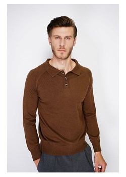 William de Faye Sweter w kolorze brązowym ze sklepu Limango Polska w kategorii Swetry męskie - zdjęcie 189327096