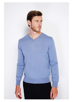 William de Faye Sweter w kolorze błękitnym ze sklepu Limango Polska w kategorii Swetry męskie - zdjęcie 189327106
