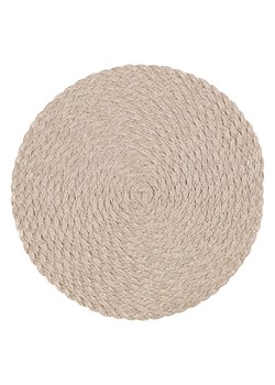 4Living Podkładka stołowa "Letti" w kolorze beżowym - Ø 38 cm ze sklepu Limango Polska w kategorii Podkładki na stół - zdjęcie 189327457