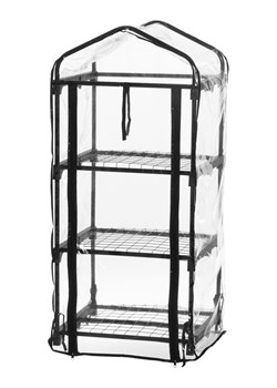 4Living Szklarnia w kolorze czarnym - 50 x 108 x 45 cm ze sklepu Limango Polska w kategorii Doniczki i osłonki - zdjęcie 189327477