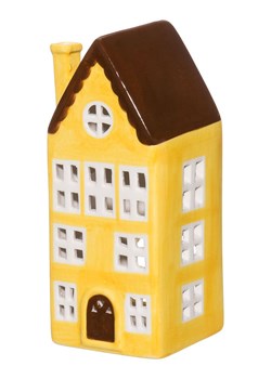 4Living Świecznik "Copenhagen" w kolorze żółtym - 8,5 x 20,5 x 8,5 cm ze sklepu Limango Polska w kategorii Świeczniki - zdjęcie 189327495