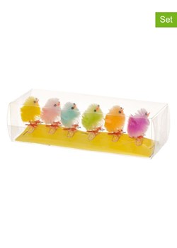 Verso Figurki dekoracynje (6 szt.) w różnych kolorach - wys. 15 x Ø 4,5 cm ze sklepu Limango Polska w kategorii Dekoracje - zdjęcie 189327515