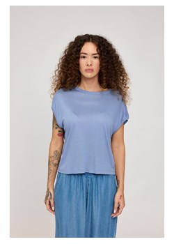 MAZINE Koszulka "Cropped" w kolorze błękitnym ze sklepu Limango Polska w kategorii Bluzki damskie - zdjęcie 189327888
