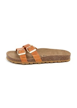 billowy Skórzane klapki w kolorze pomarańczowym ze sklepu Limango Polska w kategorii Klapki damskie - zdjęcie 189333035