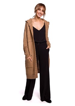 made of emotion Kardigan w kolorze jasnobrązowym ze sklepu Limango Polska w kategorii Swetry damskie - zdjęcie 189337477