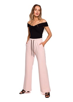 made of emotion Spodnie dresowe w kolorze jasnoróżowym ze sklepu Limango Polska w kategorii Spodnie damskie - zdjęcie 189337578