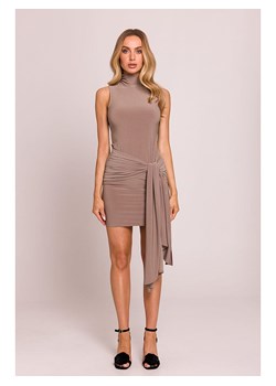 made of emotion Sukienka w kolorze szarobrązowym ze sklepu Limango Polska w kategorii Sukienki - zdjęcie 189337817
