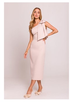 made of emotion Sukienka w kolorze beżowym ze sklepu Limango Polska w kategorii Sukienki - zdjęcie 189337945