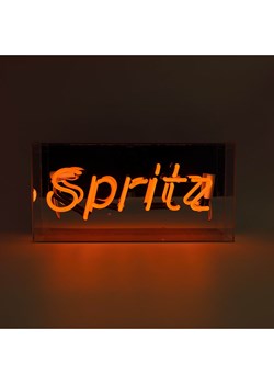 LOCOMOCEAN Lampa neonowa "Spritz" w kolorze pomarańczowym - 38 x 19 x 10,5 cm ze sklepu Limango Polska w kategorii Oświetlenie - zdjęcie 189339526