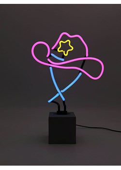 LOCOMOCEAN Dekoracyjna lampa LED "Cowboy Hat" - 23 x 35 x 10,5 cm ze sklepu Limango Polska w kategorii Oświetlenie - zdjęcie 189339646