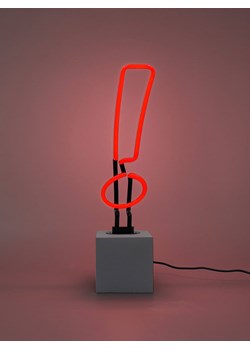 LOCOMOCEAN Dekoracyjna lampa LED "Exclamation" w kolorze czerwonym - 9 x 35 x 9 cm ze sklepu Limango Polska w kategorii Oświetlenie - zdjęcie 189339657