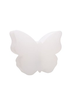 8 seasons Lampa solarna "Shining Butterfly" w kolorze białym - 55 x 40 cm ze sklepu Limango Polska w kategorii Oświetlenie - zdjęcie 189339798