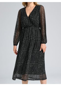 Sinsay - Wzorzysta sukienka midi - wielobarwny ze sklepu Sinsay w kategorii Sukienki - zdjęcie 189342589