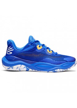 Buty do koszykówki uniseks Under Armour Curry Splash 24 - niebieskie ze sklepu Sportstylestory.com w kategorii Buty sportowe męskie - zdjęcie 189342666
