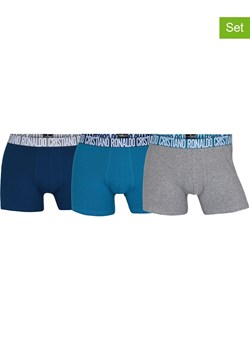 CR7 Bokserki (3 pary) w kolorze niebieskim ze sklepu Limango Polska w kategorii Majtki męskie - zdjęcie 189343477