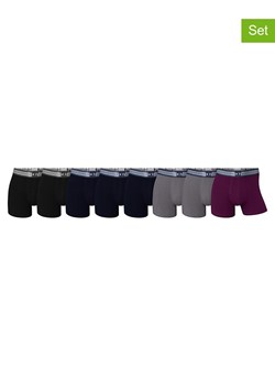 CR7 Bokserki (8 par) w kolorze szaro-czarno-fioletowym ze sklepu Limango Polska w kategorii Majtki męskie - zdjęcie 189343547