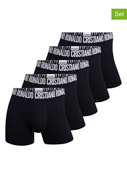 CR7 Bokserki (5 par) w kolorze czarnym ze sklepu Limango Polska w kategorii Majtki męskie - zdjęcie 189343559