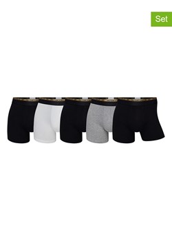 CR7 Bokserki (5 par) w kolorze czarnym, białym i szarym ze sklepu Limango Polska w kategorii Majtki męskie - zdjęcie 189343576