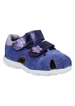 Richter Shoes Skórzane półsandały "Juno" w kolorze granatowym ze sklepu Limango Polska w kategorii Sandały dziecięce - zdjęcie 189344037