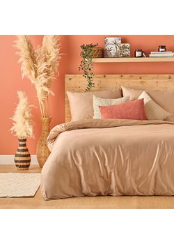 BELLA MAISON 3-częściowy komplet pościeli satynowej "Supreme" w kolorze szarobrązowym ze sklepu Limango Polska w kategorii Pościele - zdjęcie 189345246