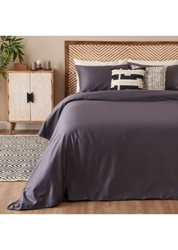 BELLA MAISON Komplet pościeli satynowej "Supreme" w kolorze antracytowym - 220 x 200 cm ze sklepu Limango Polska w kategorii Pościele - zdjęcie 189345258