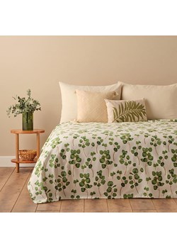 BELLA MAISON Narzuta "Ocaliptus" w kolorze zielonym - 220 x 150 cm ze sklepu Limango Polska w kategorii Tekstylia - zdjęcie 189345285