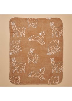 BELLA MAISON Kocyk niemowlęcy "Alpaca" w kolorze jasnobrązowo-kremowym ze sklepu Limango Polska w kategorii Tekstylia - zdjęcie 189345348