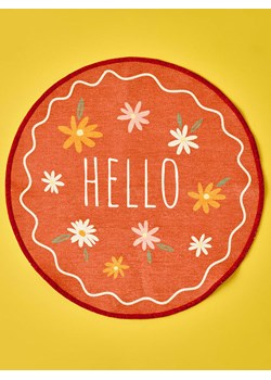 BELLA MAISON Dywan "Freya" w kolorze czerwonym - Ø 80 cm ze sklepu Limango Polska w kategorii Dywany - zdjęcie 189345357