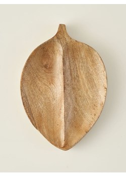 BELLA MAISON Miska dekoracyjna "Leaf" w kolorze jasnobrązowym - 17 x 27 cm ze sklepu Limango Polska w kategorii Misy i tace dekoracyjne - zdjęcie 189345457