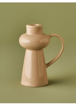 BELLA MAISON Świecznik "Viento" w kolorze beżowym - wys. 17 x Ø 12 cm ze sklepu Limango Polska w kategorii Świeczniki - zdjęcie 189345496