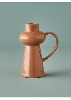 BELLA MAISON Świecznik "Viento" w kolorze pomarańczowym - wys. 17 x Ø 12 cm ze sklepu Limango Polska w kategorii Świeczniki - zdjęcie 189345498