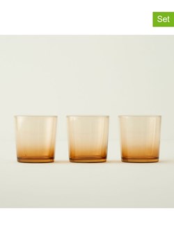 BELLA MAISON Szklanki (3 szt.) "Colored" w kolorze jasnobrązowym - 510 ml ze sklepu Limango Polska w kategorii Naczynia - zdjęcie 189345637