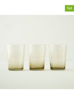 BELLA MAISON Szklanki (3 szt.) w kolorze zielonym - 510 ml ze sklepu Limango Polska w kategorii Naczynia - zdjęcie 189345646