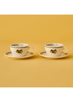 BELLA MAISON Filiżanki (2 szt.) "Lemoncello" do kawy - 270 ml ze sklepu Limango Polska w kategorii Naczynia - zdjęcie 189345676