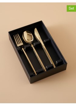 BELLA MAISON 18-częściowy zestaw sztućców deserowych "Siena" w kolorze złotym ze sklepu Limango Polska w kategorii Sztućce - zdjęcie 189345679