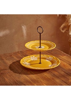 BELLA MAISON Etażerka w kolorze żółtym - Ø 25 cm ze sklepu Limango Polska w kategorii Misy i tace dekoracyjne - zdjęcie 189345737