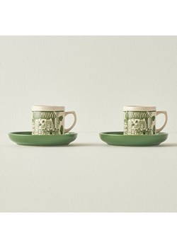 BELLA MAISON Filiżanki (2 szt.) "Scene" do kawy - 105 ml ze sklepu Limango Polska w kategorii Naczynia - zdjęcie 189345775