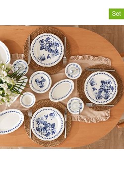 BELLA MAISON 26-częściowy zestaw śniadaniowy "Vanessa" w kolorze niebieskim ze sklepu Limango Polska w kategorii Naczynia - zdjęcie 189345777