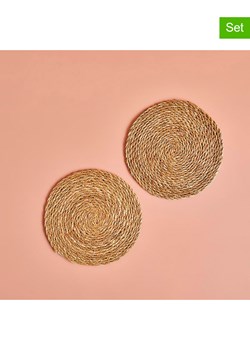 BELLA MAISON Podstawki (2 szt.) w kolorze jasnobrązowym pod garnki ze sklepu Limango Polska w kategorii Tekstylia kuchenne - zdjęcie 189345869