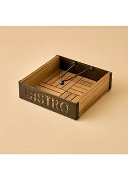 BELLA MAISON Serwetnik "Bistro" w kolorze brązowym - 18 x 18 x 5 cm ze sklepu Limango Polska w kategorii Akcesoria kuchenne - zdjęcie 189345876