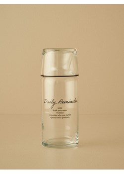 BELLA MAISON Karafka "Daily Reminder" w kolorze czarnym - 700 ml ze sklepu Limango Polska w kategorii Dzbanki i zaparzacze - zdjęcie 189345878